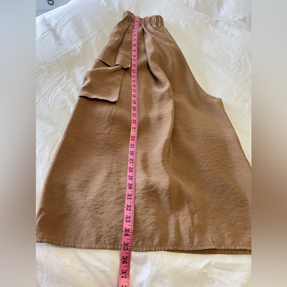 Wide Leg Brown Pants - Picture 10 of 12